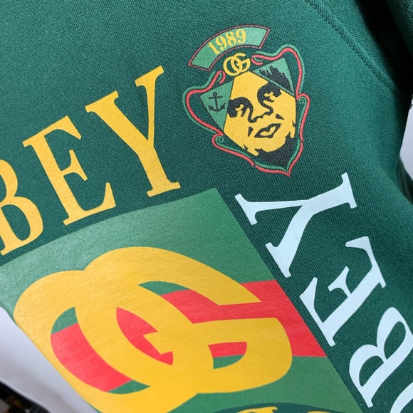 Gucci Obey Logo Sweatshirt - Picture 2 of 8